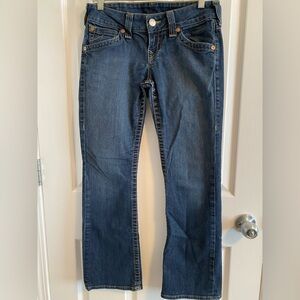True Religion, low rise, bootcut, Size 28 jeans